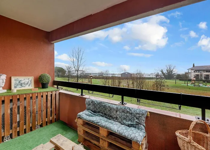 Le Gloria - T3 Climatisé Avec Parking à Appartement Blagnac